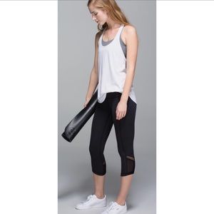 Lululemon Just Breathe Crop Leggings, Black